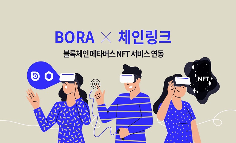 보라-체인링크, 블록체인 메타버스 서비스 개발 위한 솔루션 연동 협약 체결