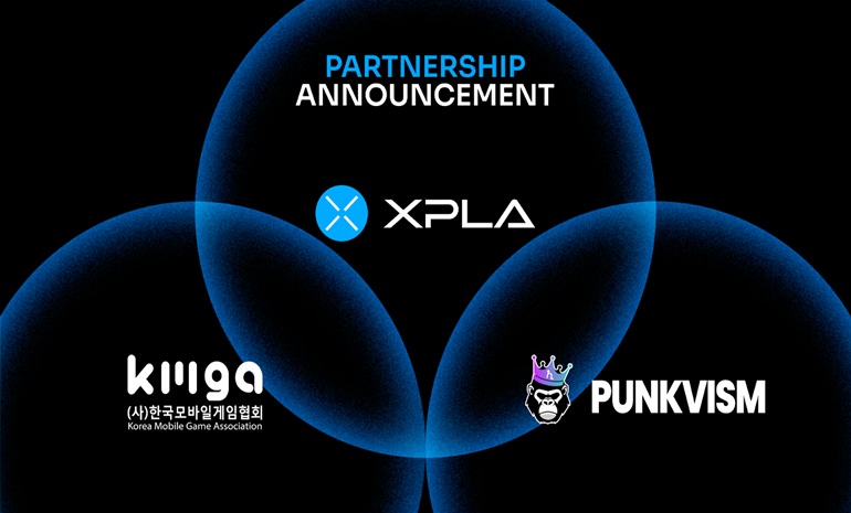 XPLA-한국모바일게임협회-펑크비즘, 웹3 게임 인큐베이션 프로그램 공동 추진 위한 협약 체결