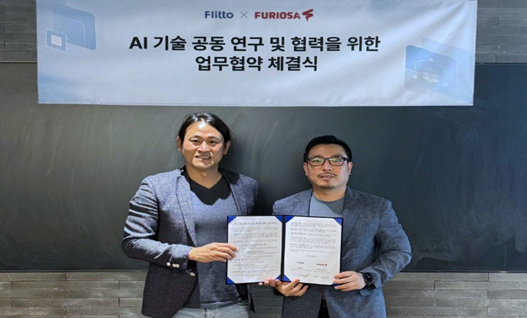 플리토-퓨리오사AI, 인공지능 기술 공동연구 및 서비스 고도화 위한 협약 체결